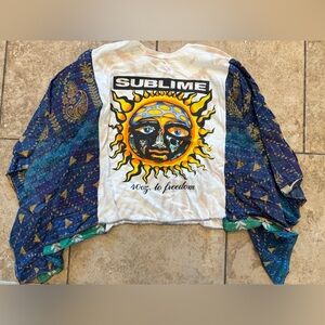 OOAK Custom Sublime Upcycled Kantha tunic EUC L/XL